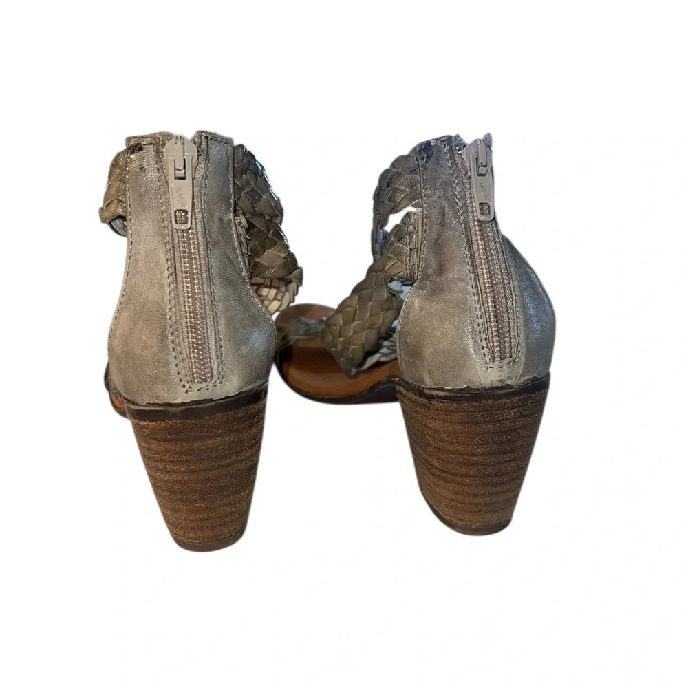 Sundance Italian leather Braided Sandals